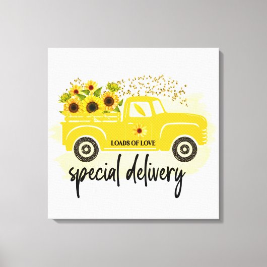 保デザインまたは：キャンバス（グロス） キャンバスプリント (正面)