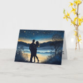 保デザイン カード (黄色い花)