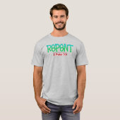 保デザイン – メンズベーシックTシャツ Tシャツ (正面フル)