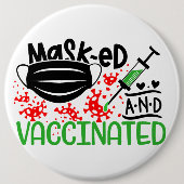 保デザイン 缶バッジ (正面)