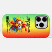 保デザイン:-) Case-Mate iPhoneケース (裏面 (横))