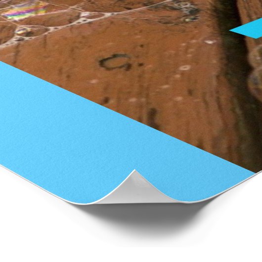 保トラックおもしろいのやる気を起こさせるポスター ポスター (角)