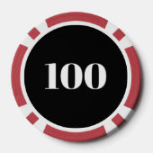 保トランプのポーカーチップのカスタム落ち着き ポーカーチップ (裏面)