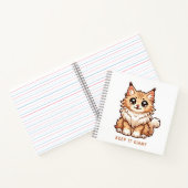 保ノートの巨人猫 ノートブック (内部)