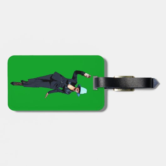 保ハート ラゲッジタグ (裏面横)