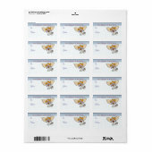 保ハート ラベル (フルシート)