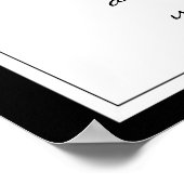 保ハート《鳥》アメリカゴガラの緑の木 ポスター (角)