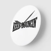 保バンシン ラウンド壁時計 (傾斜)