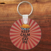 保パイ食べパイ キーホルダー (正面)