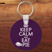 保パイ食べパイ キーホルダー (正面)