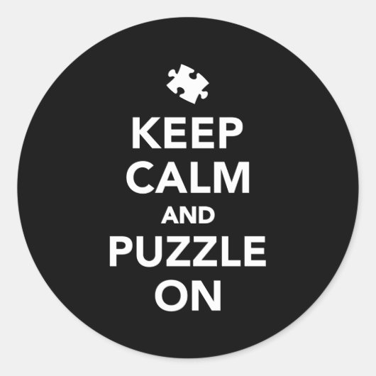 保パズル ラウンドシール (正面)