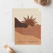 保パーソナライズされた保 ノートカード (正面/裏面インサイチュ)