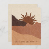 保パーソナライズされた保 ノートカード (正面/裏面)