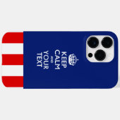 保パーソナライズされた落ち着いてクリエイティブ文字 Case-Mate iPhoneケース (裏面 (横))