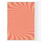 保パーソナライズされた落ち着いて文字オレンジの渦巻き (内側 (左))