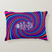 保パーソナライズされたCALMと旋回のためのテキスト アクセントクッション (正面)