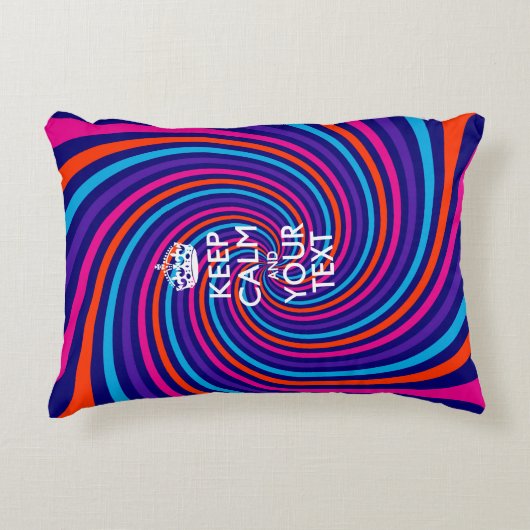 保パーソナライズされたCALMと旋回のためのテキスト アクセントクッション (正面)