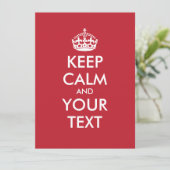 保パーソナライズされたCALMとYOUR TEXT – ホワイトワード (スタンド正面)