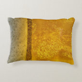 保パーソナライズされたCALMとYour Text on Beer アクセントクッション (裏面)