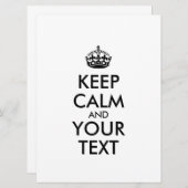 保パーソナライズされたCALM (正面/裏面)