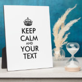 保パーソナライズされたCALM フォトプラーク (側面)