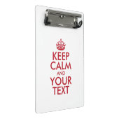 保パーソナライズされたCALM ミニクリップボード (アングル)