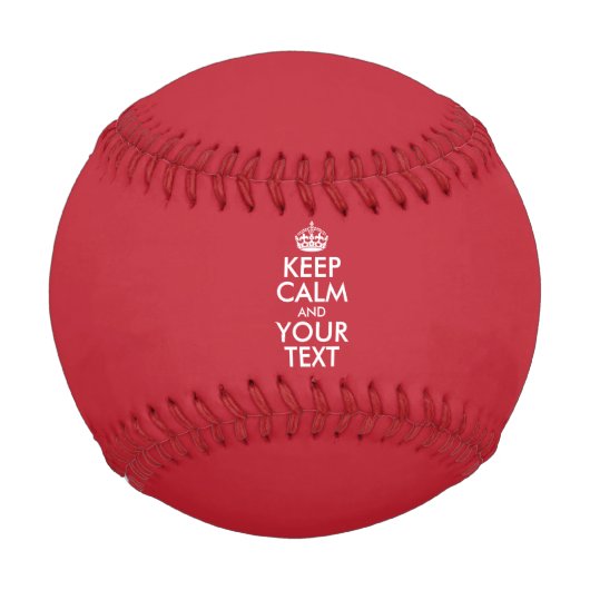 保パーソナライズされたCALM 野球ボール (正面)