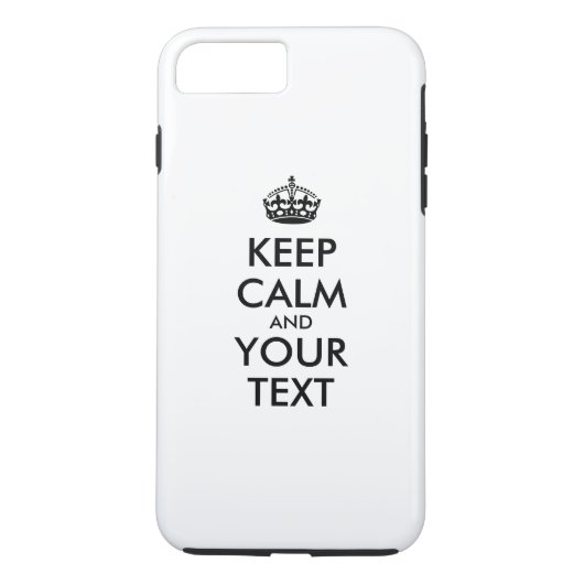 保パーソナライズされたCALM Case-Mate iPhoneケース (裏面)