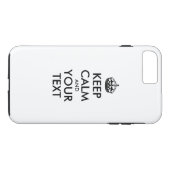 保パーソナライズされたCALM Case-Mate iPhoneケース (裏面(横))