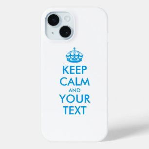 保パーソナライズされたCALM iPhone 15ケース
