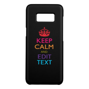 保パーソナライズされたCALM Have Your Text 数々の-Colored Case-Mate Samsung Galaxy S8ケース