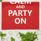 保パーティー キッチンタオル (折り畳み)