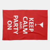 保パーティー キッチンタオル (横)