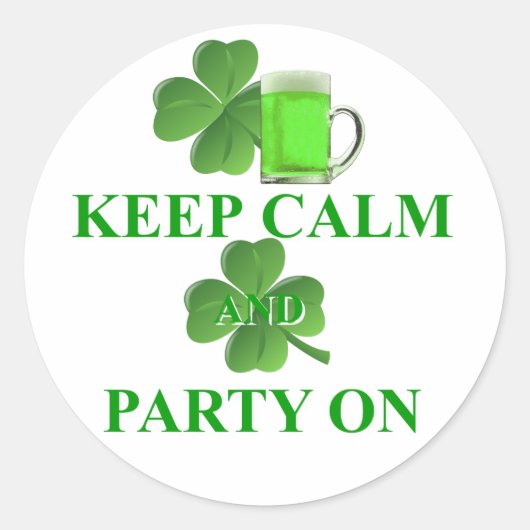 保パーティー ラウンドシール (正面)