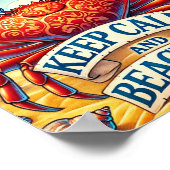 保ビーチオン ポスター (角)