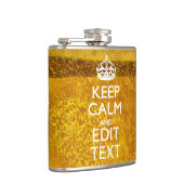 保ビールのテキストを落ち着け素晴らして フラスク (右)