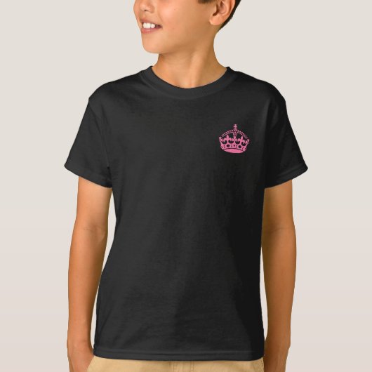 保ピンクの優勝 Tシャツ (正面)