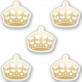 保フェイク金ゴールド シール (正面)