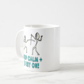 保フェンシング コーヒーマグカップ (正面左)