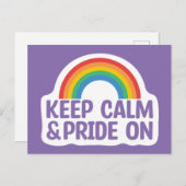 保プライド |ゲイプライド月 ポストカード (正面/裏面)