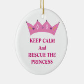 保プリンセス セラミックオーナメント (右)