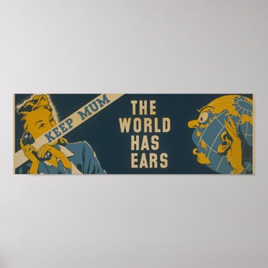 保プロパガンダ ポスター (正面)