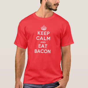 保ベーコン食べ Tシャツ