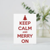 保メリーよ赤と白う シーズンポストカード (スタンド正面)