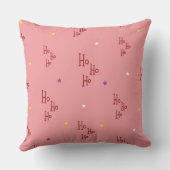 保メリーレトロおもしろいピンク クッション (裏面)