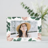 保モダン保フローラ大学院写真大学 サンキューカード (スタンド正面)