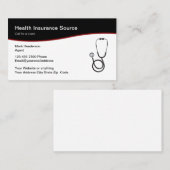 保モダン険担当者 名刺 (正面/裏面)