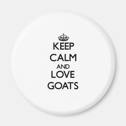 保ヤギ マグネット (正面)