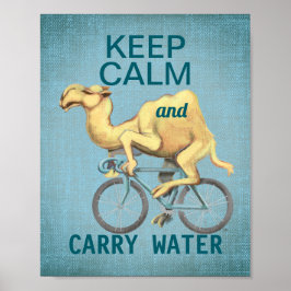 保ラクダやる気を起こさせる ポスター