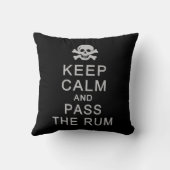 保ラムの枕を渡カスタムす クッション (裏面)